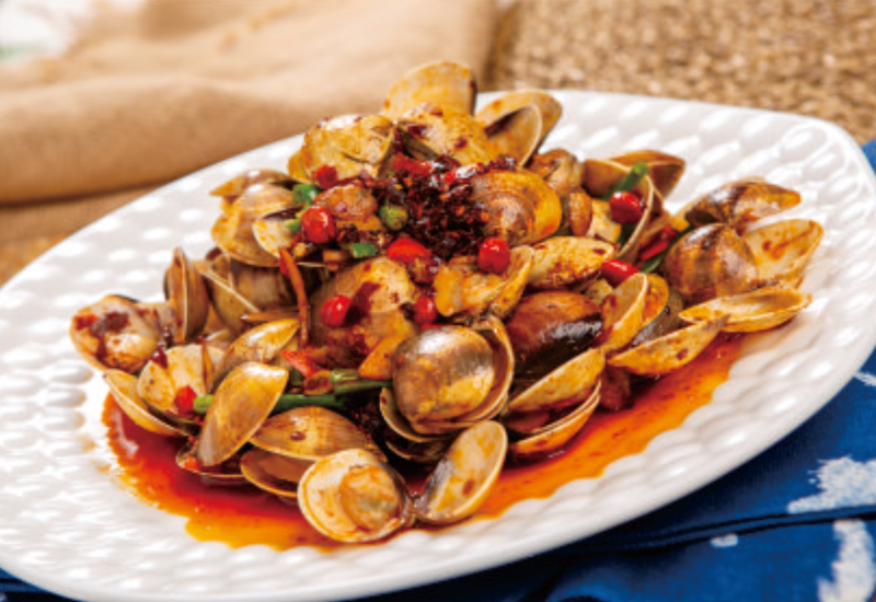 Spicy Clam Shells