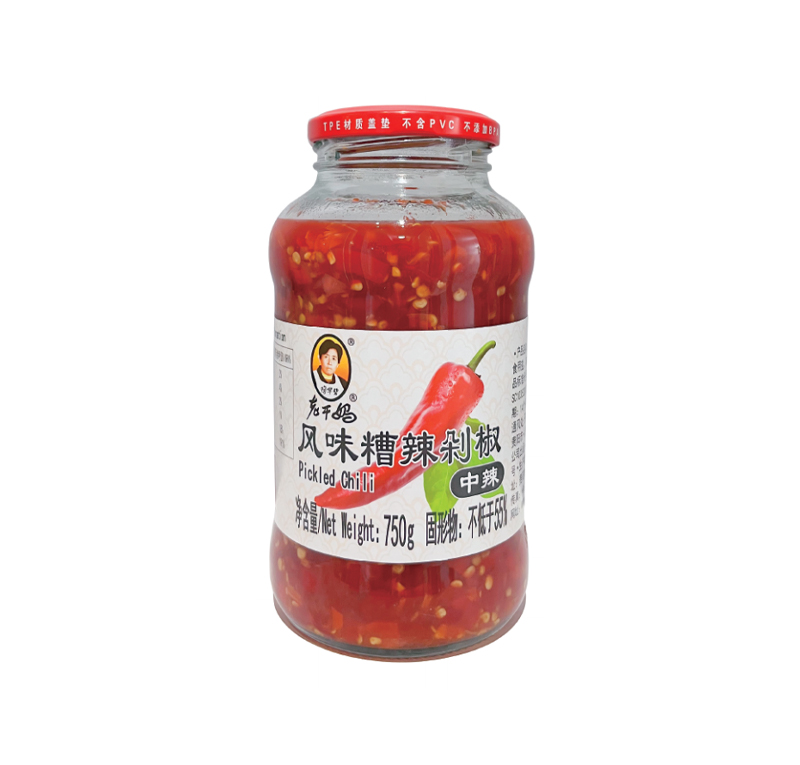 Flavor spicy chopped pepper (medium spicy) 750g