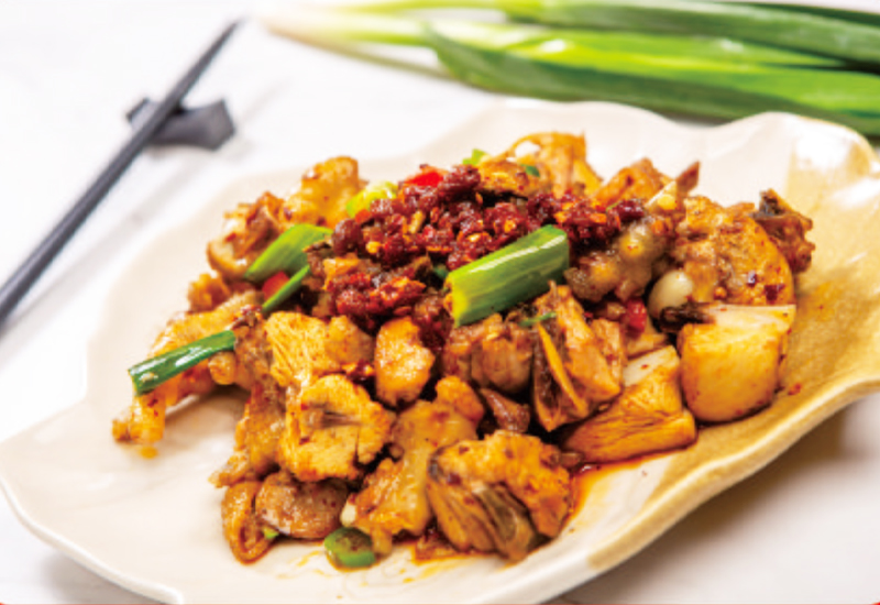 Spicy Chicken with Black Bean Sauce